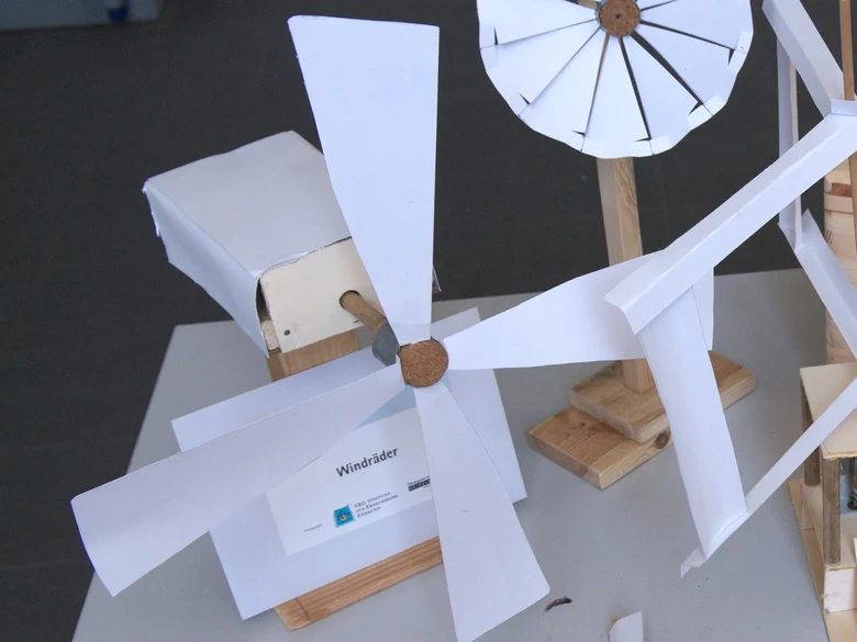 Baukasten Windkraftanlage