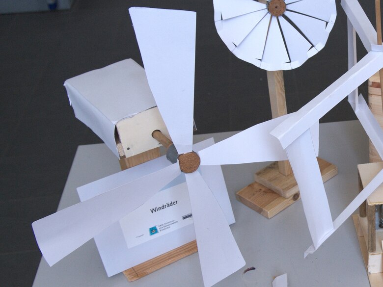 Baukasten Windkraftanlage