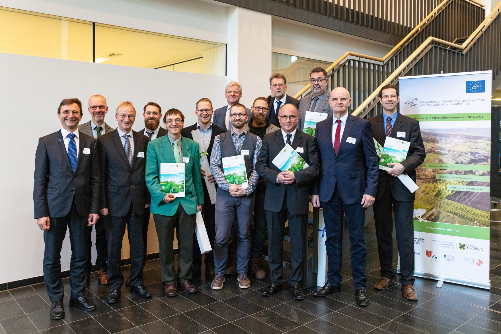 Sieger des Wettbewerbs »Klimaanpassung in sächsischen Kommunen« 2019