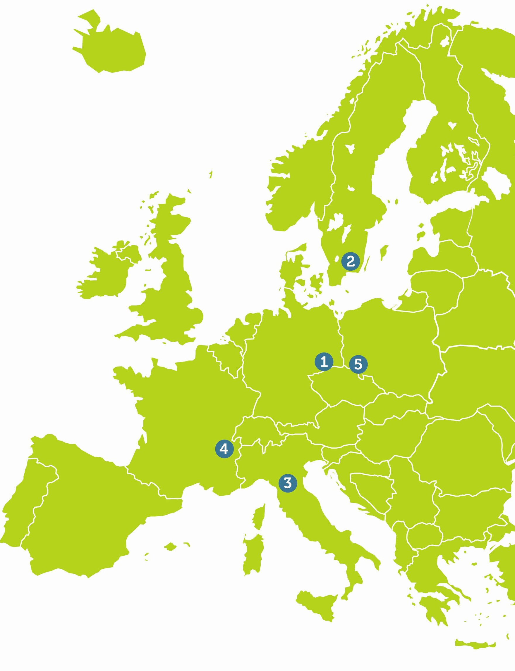 Beteiligte Regionen